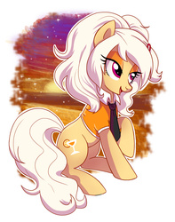 Size: 2480x3150 | Tagged: safe, artist:yulyeen, oc, oc only, oc:spanner, earth pony, pony, clothes, high res, lidded eyes, martini glass, necktie, shirt, solo