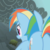 Size: 660x666 | Tagged: safe, screencap, rainbow dash, pony, dragonshy, g4, my little pony: friendship is magic, butt, cropped, female, mare, plot, rainbutt dash, solo