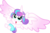 Size: 4500x2940 | Tagged: dead source, safe, artist:xebck, princess flurry heart, alicorn, pony, g4, season 6, baby, baby pony, big horn, cute, diaper, female, filly, flurrybetes, foal, high res, horn, large wings, simple background, solo, that was fast, transparent background, vector