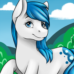 Size: 1024x1024 | Tagged: safe, artist:dunnowhattowrite, oc, oc only, earth pony, pony, female, solo