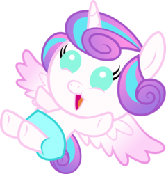 Size: 874x913 | Tagged: safe, artist:xebck, edit, princess flurry heart, alicorn, pony, g4, season 6, alternate design, baby, baby eyes, baby pony, cute, diaper, female, flurrybetes, simple background, solo, style emulation, transparent background, vector