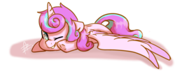 Size: 1600x696 | Tagged: safe, artist:myralilth, princess flurry heart, alicorn, pony, g4, season 6, baby, baby pony, cute, female, flurrybetes, one eye closed, simple background, smiling, solo, spread wings, transparent background, wings, wink