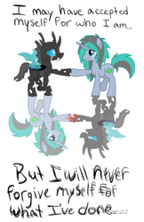 Size: 941x1452 | Tagged: safe, artist:daringashia, oc, oc only, oc:covert soul, changeling