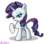 Size: 667x587 | Tagged: safe, artist:nickdallas, rarity, g4, female, solo