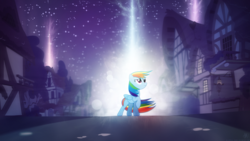 Size: 1920x1080 | Tagged: safe, artist:dj-applej-sound, rainbow dash, g4, female, solo, wallpaper