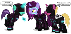 Size: 8800x4293 | Tagged: safe, artist:mrlolcats17, oc, oc only, absurd resolution, armor, helmet, planetside 2, ponified, science fiction, simple background, transparent background, vanu sovereignty, vector, video game