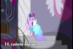 Size: 720x480 | Tagged: safe, artist:klystron2010, twilight sparkle, whoa nelly, alicorn, pony, canterlot boutique, g4, aho, animated, bad end, cannibalism, clothes, dress, eaten alive, fat, female, jaws, mare, not salmon, obese, princess dress, season 5 in 55 seconds, twilight sparkle (alicorn), vore, wat
