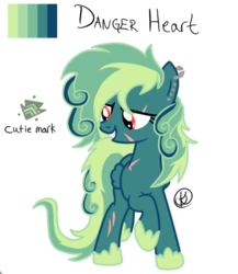 Size: 471x543 | Tagged: safe, artist:daringashia, oc, oc only, oc:danger heart, pegasus, pony, spoiler:none, female, mare, war pony