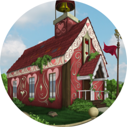 Size: 2000x2000 | Tagged: safe, artist:konsumo, g4, high res, no pony, ponyville, ponyville mystery, ponyville schoolhouse, scenery, school