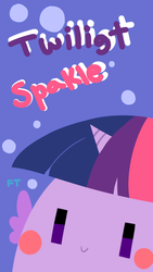 Size: 600x1066 | Tagged: safe, artist:flyingtail, twilight sparkle, g4, chubbie, female, minimalist, phone wallpaper, solo