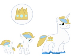 Size: 1022x781 | Tagged: safe, artist:rosequartzmlp, oc, oc only, oc:prince demande, age progression, offspring, parent:prince blueblood, parent:trixie, parents:bluetrix