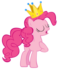 Size: 3000x3574 | Tagged: safe, artist:rankwinner, pinkie pie, g4, crown, female, solo