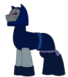 Size: 757x850 | Tagged: safe, artist:combatkaiser, pony, darkseid, dc comics, ponified, simple background, solo, transparent background