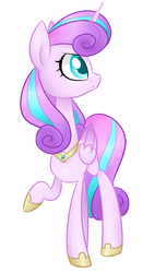 Size: 616x1088 | Tagged: safe, artist:theluckyangel, princess flurry heart, g4, my little pony: friendship is magic, season 6, female, older, solo