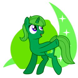 Size: 1400x1400 | Tagged: safe, artist:peternators, oc, oc only, oc:lime dream, pony, unicorn, cutie mark, solo