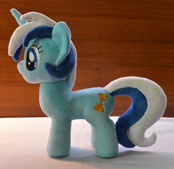 Size: 2048x1982 | Tagged: safe, artist:egalgay, minuette, pony, unicorn, g4, handmade, irl, photo, plushie, solo