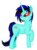 Size: 769x1039 | Tagged: safe, artist:speed-chaser, oc, oc only, oc:lightning storm, pony, unicorn, birthday, present, simple background, solo, sombra eyes, transparent background