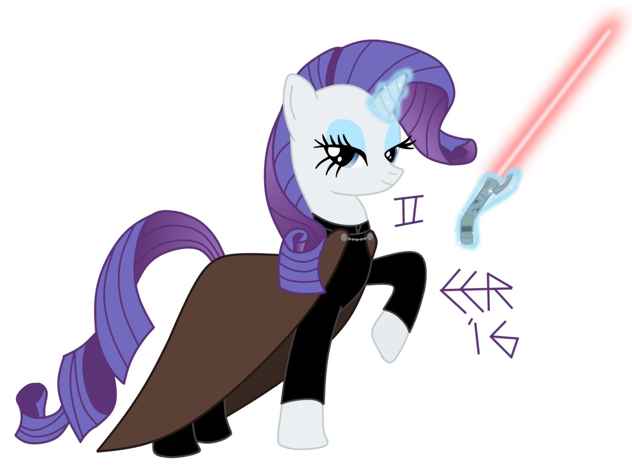 1076817 Safe Artiste E R Rarity G4 Count Dooku Crossover Dark