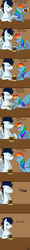 Size: 700x5833 | Tagged: safe, artist:colourstrike, rainbow dash, soarin', pony, g4, blushing, comic, drunk, drunker dash, female, go home you're drunk, male, ship:soarindash, shipping, straight