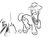 Size: 1024x768 | Tagged: safe, artist:yakoshi, big macintosh, earth pony, pony, g4, male, monochrome, solo, stallion