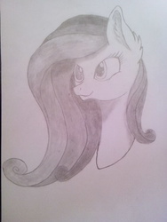 Size: 1920x2560 | Tagged: safe, artist:snowy_sprinkles, princess cadance, g4, drawing, face, female, missing horn, solo