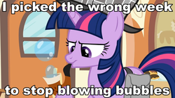 Size: 960x540 | Tagged: safe, edit, edited screencap, screencap, twilight sparkle, g4, mmmystery on the friendship express, airplane!, female, image macro, meme, solo