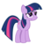 Size: 5000x5000 | Tagged: safe, artist:shurtugalron, twilight sparkle, earth pony, pony, g4, absurd resolution, earth pony twilight, female, race swap, simple background, solo, transparent background, vector