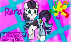 Size: 1064x640 | Tagged: safe, artist:fester1124, coloratura, g4, female, rara, solo