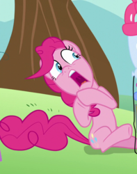 Size: 568x720 | Tagged: safe, screencap, pinkie pie, g4, the one where pinkie pie knows