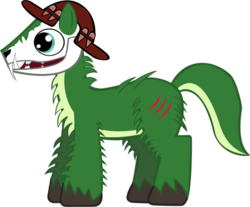 Size: 981x814 | Tagged: safe, artist:videogamehunter, oc, oc only, oc:jack, earth pony, pony, commission, jack, ponified, solo