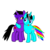 Size: 894x894 | Tagged: safe, artist:s_h_2, oc, oc only, oc:massive corruption, oc:thunder dance