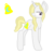 Size: 894x894 | Tagged: safe, artist:spottedpool90, oc, oc only, oc:golden bell, cutie mark, offspring, parent:prince blueblood, parent:trixie, parents:bluetrix, simple background, solo, transparent background