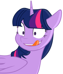 Size: 4980x5906 | Tagged: safe, artist:estrill, artist:slb94, twilight sparkle, alicorn, pony, g4, absurd resolution, bueno, female, hungry, licking, licking lips, mare, rapeface, simple background, solo, tongue out, transparent background, twilight sparkle (alicorn), vector