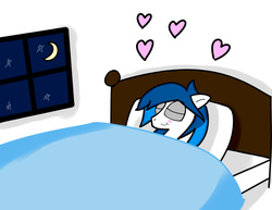 Size: 1280x989 | Tagged: safe, artist:ask-dragonshy, oc, oc only, bed, dream, heart, sequence