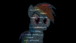 Size: 1920x1080 | Tagged: safe, artist:pims1978, rainbow dash, g4, female, quote, solo, wallpaper
