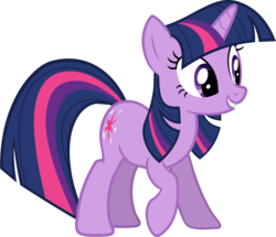 Size: 2146x1843 | Tagged: artist needed, safe, edit, twilight sparkle, pony, unicorn, g4, alternate hairstyle, cute, double mane, female, simple background, solo, transparent background, twiabetes, unicorn twilight, vector
