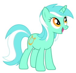 Size: 912x876 | Tagged: artist needed, safe, edit, lyra heartstrings, g4, alternate hairstyle, double mane, simple background, solo, transparent background, vector