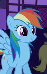 Size: 292x455 | Tagged: safe, edit, rainbow dash, g4, cute, dashabetes, double mane, want