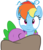 Size: 1239x1450 | Tagged: safe, artist:knight725, edit, hundreds of users filter this tag, vector edit, rainbow dash, spike, dragon, pegasus, pony, g4, bed, blanket, bruised, cuddling, cute, dashabetes, eyes closed, female, hug, interspecies, love, male, messy mane, ship:rainbowspike, shipping, show accurate, simple background, snuggling, spikabetes, straight, transparent background, vector