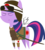 Size: 4450x4930 | Tagged: safe, artist:facelesssoles, twilight sparkle, g4, absurd resolution, crying, female, imminent death, imperial japan, japan, japanese empire, kamikaze, pointy ponies, solo, sword, weapon, world war ii