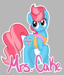 Size: 5199x6079 | Tagged: safe, artist:velocityraptor, cup cake, earth pony, pony, g4, absurd resolution, cupcake, female, food, simple background, solo