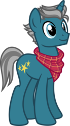 Size: 3288x5972 | Tagged: safe, artist:osipush, fashion plate, pony, unicorn, g4, alternate gender counterpart, bandana, male, simple background, solo, transparent background, vector