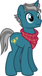 Size: 3288x5972 | Tagged: safe, artist:osipush, fashion plate, pony, unicorn, g4, alternate gender counterpart, bandana, male, simple background, solo, stallion, transparent background, vector