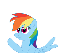 Size: 1053x881 | Tagged: safe, artist:yagoshi, rainbow dash, pegasus, pony, g4, female, solo