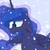 Size: 1024x1024 | Tagged: safe, artist:23questionmark, princess luna, pony, g4, female, snow, snowfall, solo