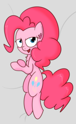 Size: 2428x3908 | Tagged: safe, artist:mr-degration, pinkie pie, earth pony, pony, g4, chest fluff, female, high res, looking at you, mare, solo