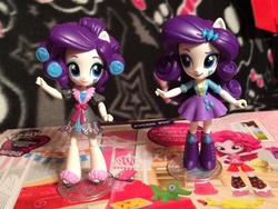 Size: 1024x768 | Tagged: safe, rarity, equestria girls, g4, clothes, doll, equestria girls minis, irl, nightgown, photo, skirt, toy