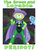 Size: 600x781 | Tagged: safe, artist:texasuberalles, trixie, gem (race), pony, unicorn, g4, accessory theft, angry, cape, clothes, crossover, duo, duo female, female, gem, hat, mare, peridot, peridot (steven universe), steven universe, the great and powerful, trixie is not amused, trixie's cape, trixie's hat, unamused