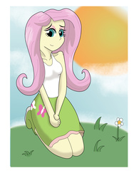 Size: 2448x3264 | Tagged: safe, artist:raricane, fluttershy, equestria girls, g4, female, high res, solo