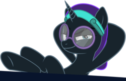 Size: 1250x800 | Tagged: artist needed, safe, oc, oc only, oc:nyx, alicorn, pony, alicorn oc, hooves on the table, meme, simple background, smug, solo, transparent background, vector, welcome home twilight